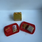 Lot Of 3  2025 Mc Donald s Lil Mc Donalds Minature Kids Happy Meal Toys