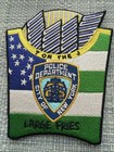 Nyc Police Dept Time On The Job French Fries Ny Pd Novelty Patch New York City