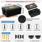 Clatoon Large Outdoor Waterproof Electrical Box 12 8x8 2x5-in Ip54