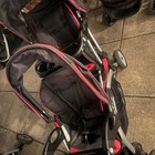Baby Trend Double Stroller - Black   Red  Excellent Condition