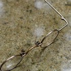 Round Men Eyeglasses Old Style Round Metal Glasses Vintage Brown Eyewear Small