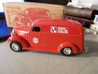 Ertl 1 25 1938 Chevy Panel Truck National Street Rod Ass  Bank In Box Diecast