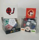 4 Puzzle Speed Brain Teaser Cubes Qj Dayan Magic Cube Foldable Snake 3x3 5x5 New