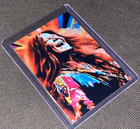Janis Joplin Custom Holofoil Refractor Art Trading Card Psychedelic Rock Legend