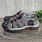 Keen Whisper Sandals Women s 9 Black Gray Pink Water Hiking Shoes Closed Toe