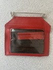 Vintage 1960s Greenville Sporting Goods Bayonne Nj Leather  Name Tag Holder