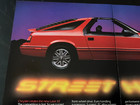 1986 Chrysler   Plymouth Laser - Vintage Original Automotive Print Ad   Wall Art