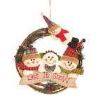 Christmas Tree Wreath With Light For Front Door  Christmas Wreath Hangers Decor