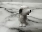 Vintage Old English Sheep Dog Figurine White And Gray Mini