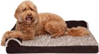 Furhaven Two-tone Deluxe Chaise Orthopedic Dog Bed -huge Discounts