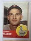 Lot Of 10 - 1950   s 60   s Topps Baseball Cards 