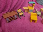 Vintage Little Tikes Doll House Furniture Used