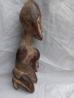 Lega Carved Wooden  Sculpture Statue Standing Male  African Art  Tribal 10   4 3 