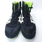 Vintage Asics Jl70 Split Second Wrestling Shoes Sz 11 5 Blackgreen Rare 90s Vtg 