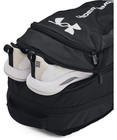 Under Armour Unisex Hustle 6 0 Backpack  Black black white  One Size