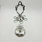 Antique Victorian Edwardian Sterling Silver Vanity Piece Hatpin Holder Stand