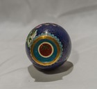 Antique Chinese Cloisonne Enameled Vase With Peonies 20thc