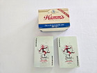 Vintage Hamm   s Beer 2 Full Deck   s Playing Cards Unopened In Original Case Pk Box