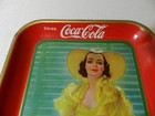 Vintage 1938 Coca-cola Tray- Vintage Advertising Metal Tray- Vintage Diner