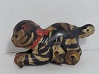 Vintage J Chein Cat Chasing Ball Tin Toy Collectible Old Wind Up 