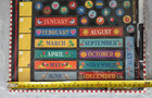 New 2002 Mary Engelbreit Magnetic Perpetual Calendar Item 2917 Months Holidays