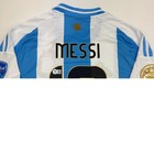 Autographed signed Lionel Leo Messi Argentina Blue white Soccer Jersey Bas Coa