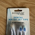 New Interplak By Conair Dental Water Jet Tips 5 Color Coded