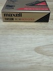 Maxell Hgx-gold Tc-30 Vhs-c Camcorder Videocassette  New Sealed