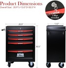 4 5 6 7 Drawers Tool Cart On Wheels rolling Tool Chest drawers Rolling Tool Cart