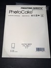 24 Pcs Printable Frosting Sheets   Edible Paper Topper 8 5  X 11  Sealed  New