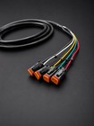 Skid Steer Aux Control Harness 14 Pin 8 - 4 Function Fits Cat   Bobcat   Deere