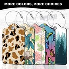 Luggage Tags For Suitcases With Cover Id Label Address Card And Metal Ring