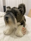 Russ Berrie Yomiko Classics Realistic Schnauzer Plush 12  Cute Lifelike