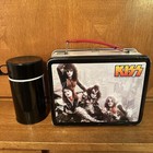 Vintage 2000 Kiss New York City Nyc Metal Lunchbox With Thermos