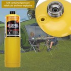 14 1 Oz Modern Mapp Gas Cylinder 99 9  High Purity Propylene Equal To Map-pro