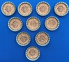 10 Vintage 1960   s Pepsi Cola Bottle Caps With Cork Unused Watertown  Ny