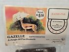 Gazelle Golf Cart Accommodator  Balls  Tees  Card  Cigarette Holder Free Ship