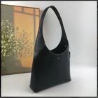 Coach Cu068 Brooklyn Shoulder Bag 28 Natural Grain Leather Black Outlet New
