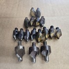 Lot 18 Aviation aircraft Threaded Shank Counter Sink Tool Bits Piloted New used