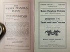1910-1911 Program Parsons Theatre Hartford Connecticut   Boston Symphony Orch