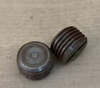 Ludwig Speed King Pedal Spring Housing Cap Set Screw Parts Lot Of 2x 60s 70s Vtg
