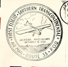 Us First Flight Scott   C12 - Used - Air Mail - Special Cancel    483-c211 