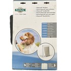 Petsafe Freedom Aluminum Pet Door  Medium  White  Tinted Vinyl Flap