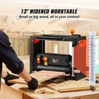 Thickness Planer 13-inch Two-speed Three-blade 15-amp For Woodworking