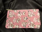 New Loungefly Disney Aristocats Marie Pink Cosmetic Bag   Furry Spa Headband Set