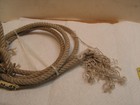 Vintage Old Retired Cowboy Lariat Lasso Rope Western Wall Home Decor 7  3  3 8