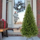 Hot Pvc Christmas Tree Unlit Artificial Premium Hinged Spruce Full Tree 5 Type