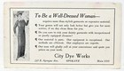 1940s City Dye Works Dress Shop Store 442 East Sprague Avenue Spokane Washington