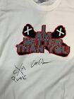 Signed Cm Punk    Colt Cabana Roh T-shirt Wwe Wwf Wrestling Vintage Aew
