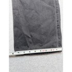 Abercrombie Kids Low Rise Baggy Jeans Washed Black Gray Denim Size 17 18 Short